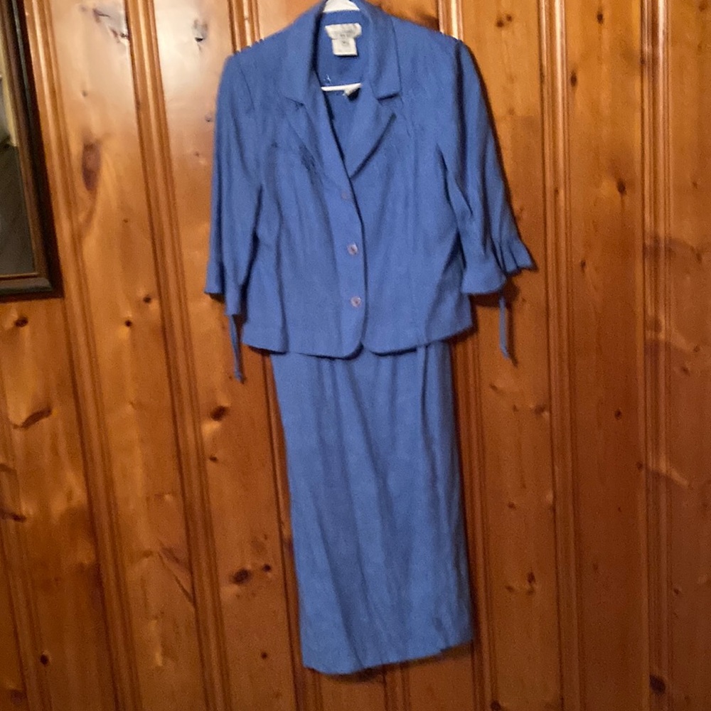 Size 10P 2 piece Dress & Over Jacket Women’s MISS DORBY
